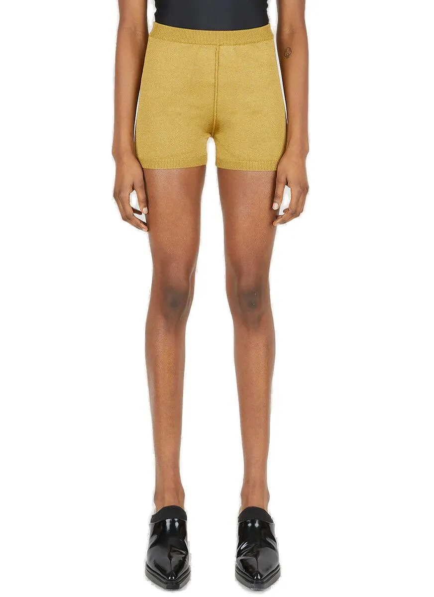 1017 ALYX 9SM Ribbed Trim Knitted Shorts