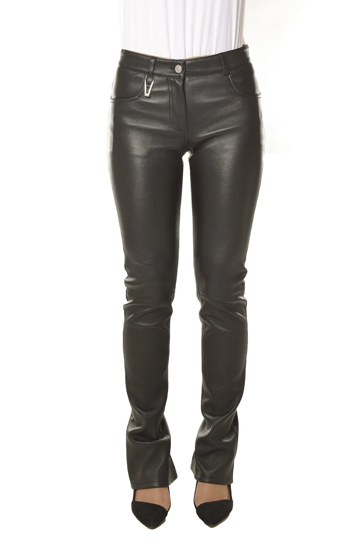 1017 ALYX 9SM Zip-Up Skinny Leather Pants