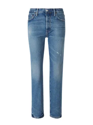 Acne Studios Distressed Straight Leg Jeans