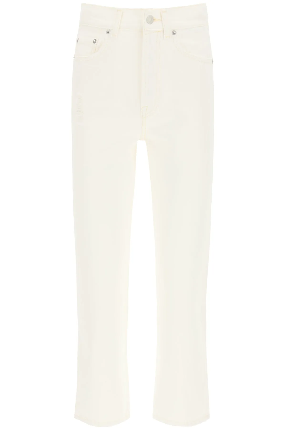 Acne Studios High-Waisted Cropped Jeans