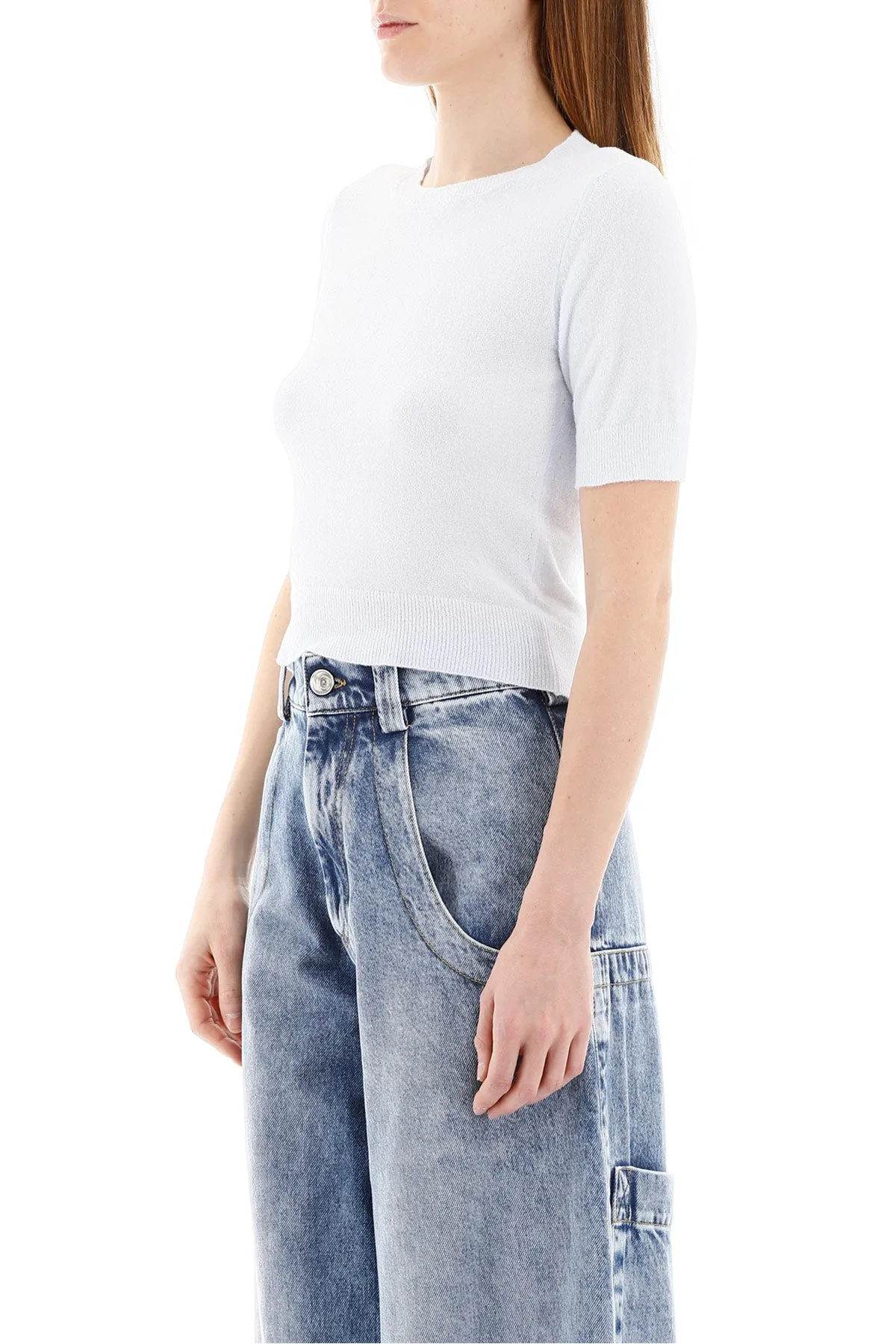 Acne Studios Short-Sleeved Knit Top