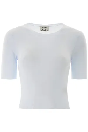 Acne Studios Short-Sleeved Knit Top
