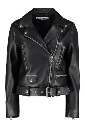 Acne Studios Zipped Biker Jacket