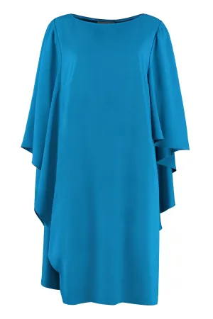 Alberta Ferretti Asymmetric Midi Dress