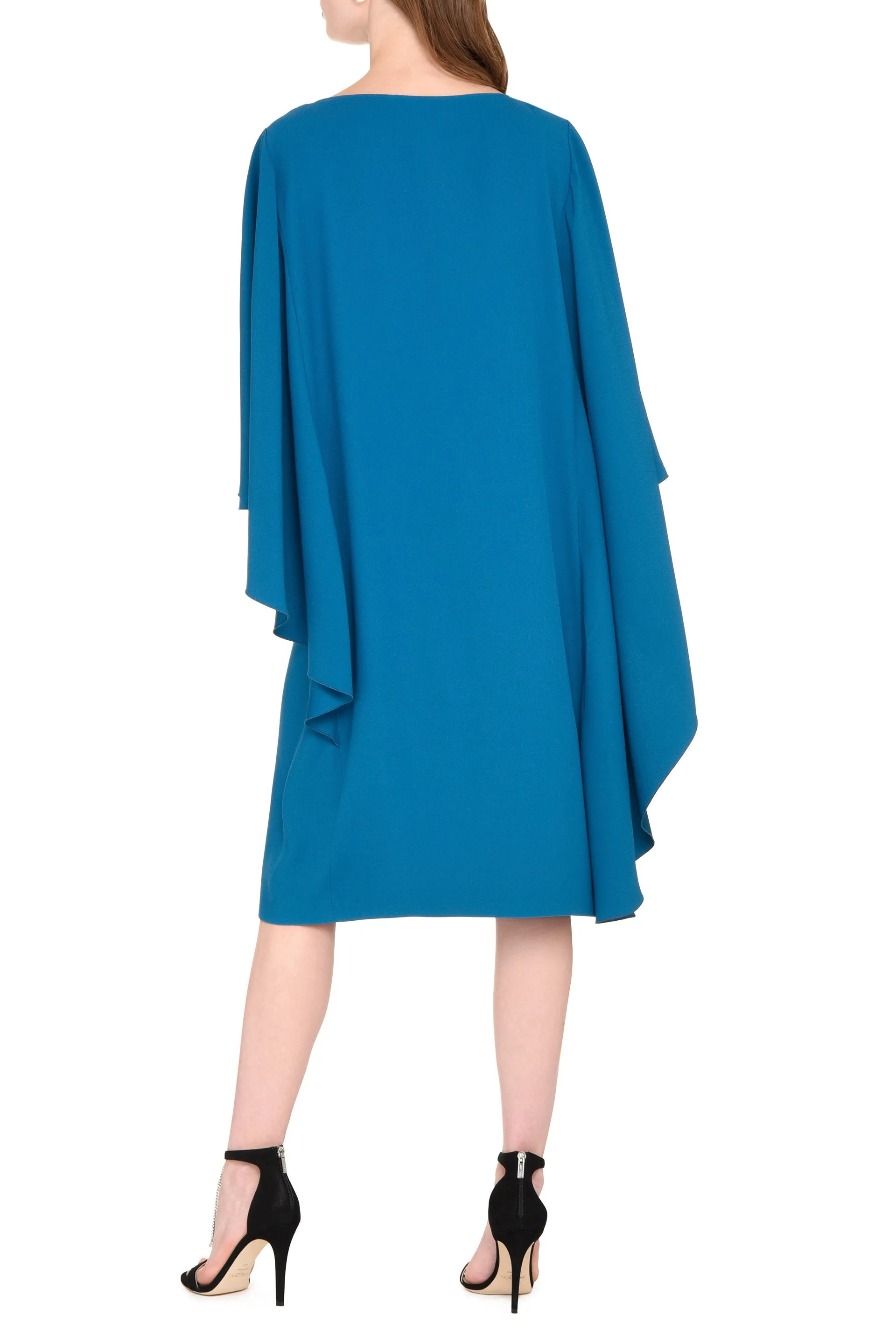 Alberta Ferretti Asymmetric Midi Dress