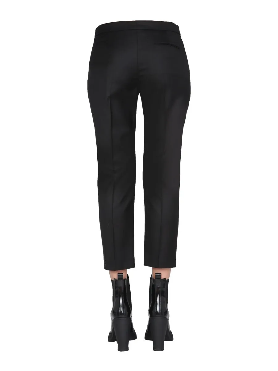 Alexander McQueen Cropped Straight Leg Trousers