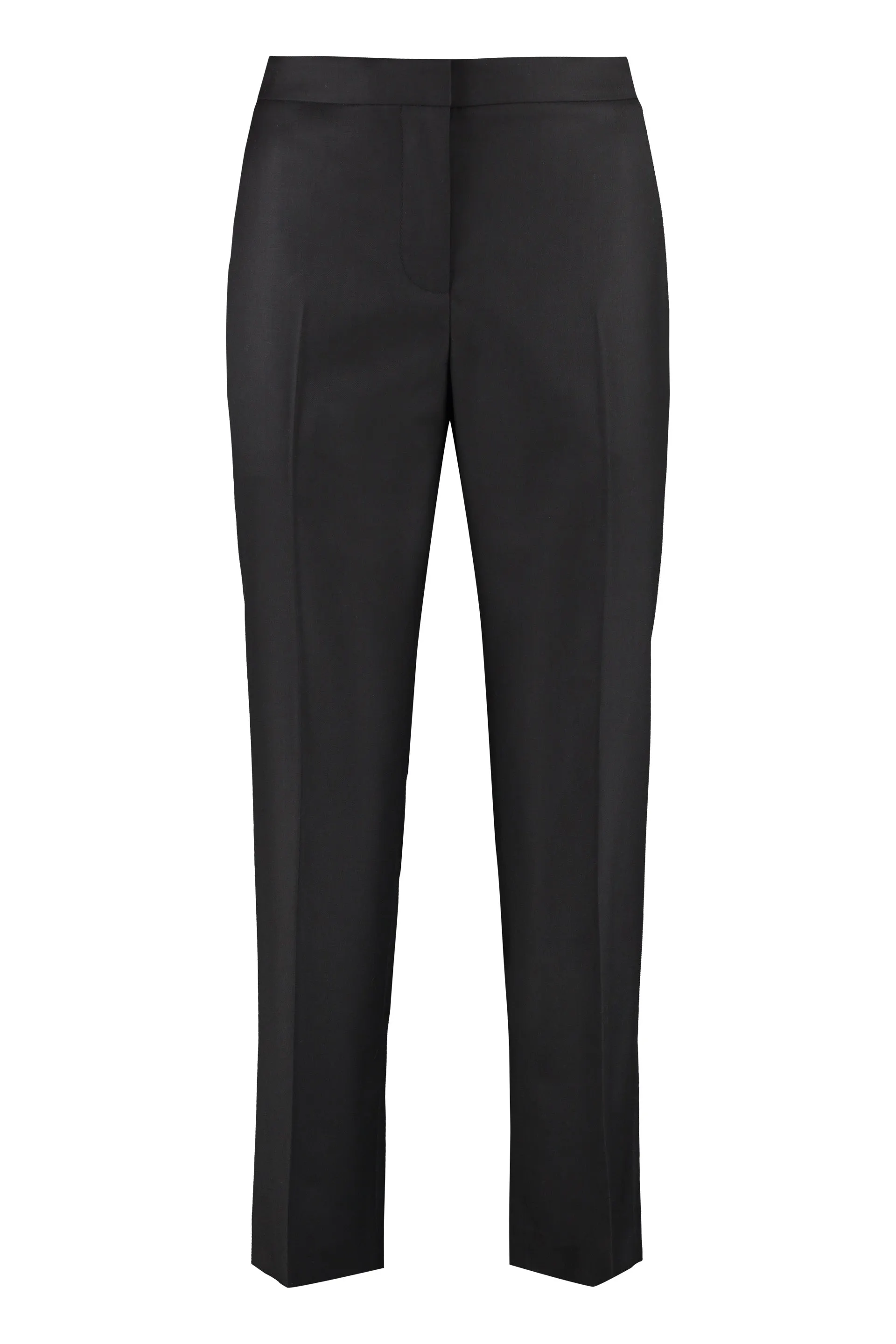 Alexander McQueen Cropped Straight Leg Trousers
