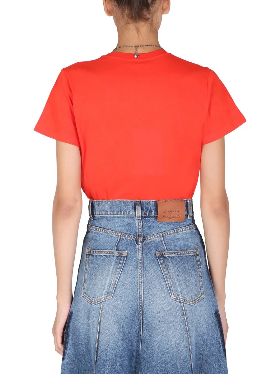 Alexander McQueen Graffiti Logo T-Shirt