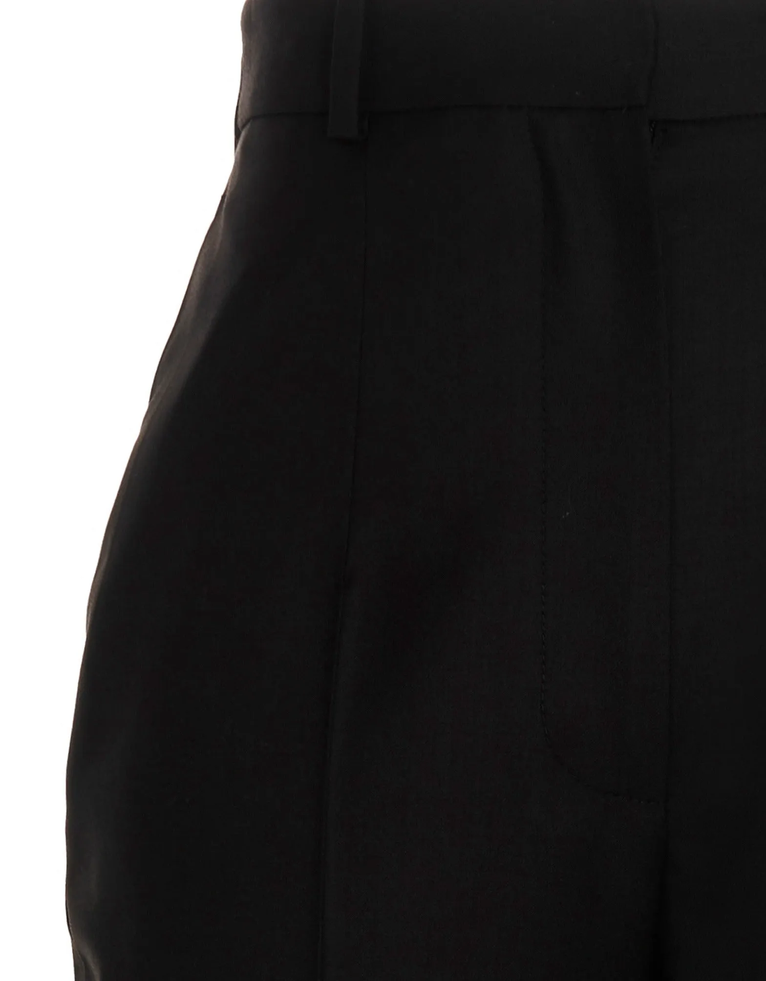 Alexander McQueen High-Waisted Cigarette Trousers