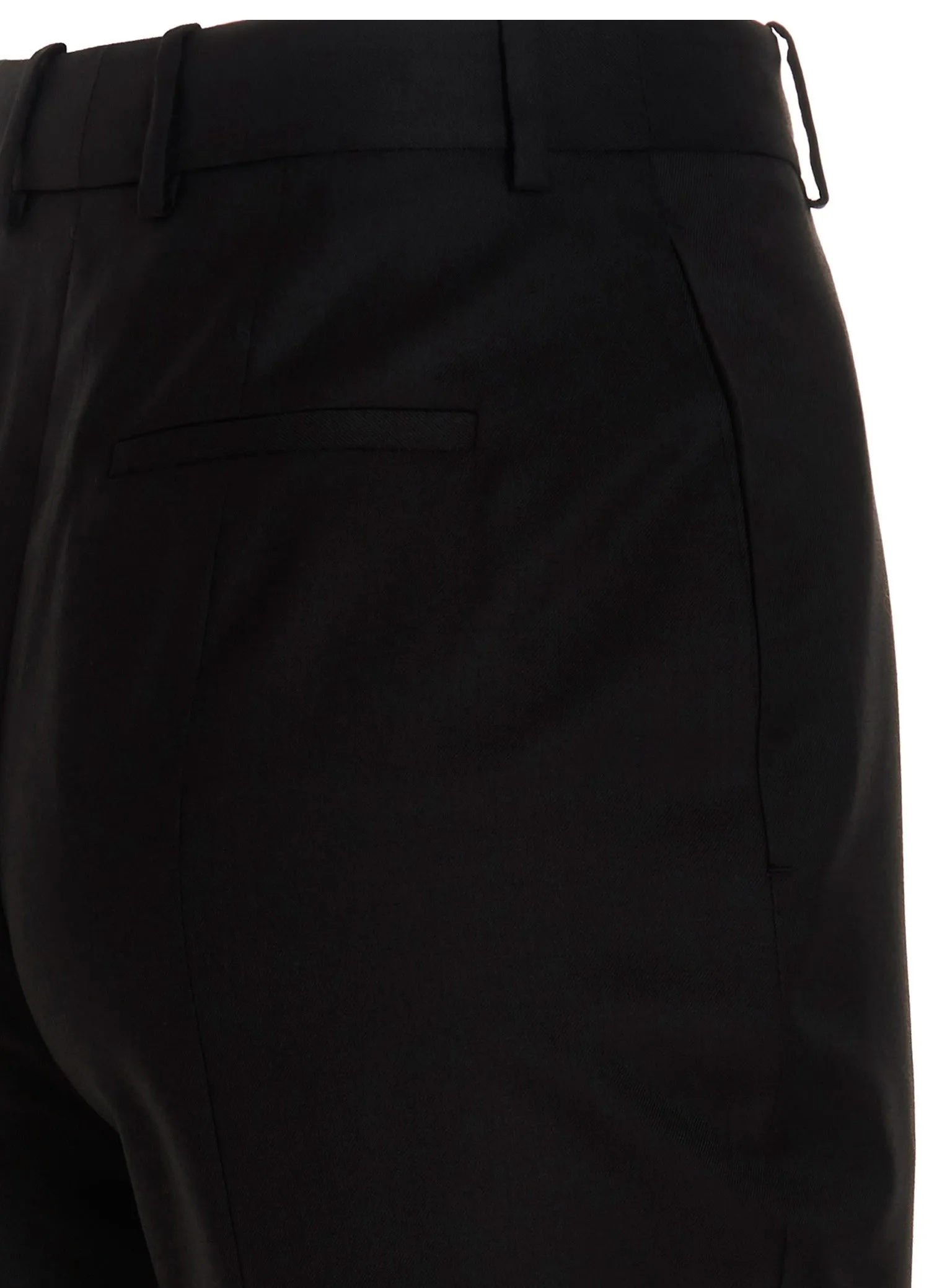 Alexander McQueen High-Waisted Cigarette Trousers