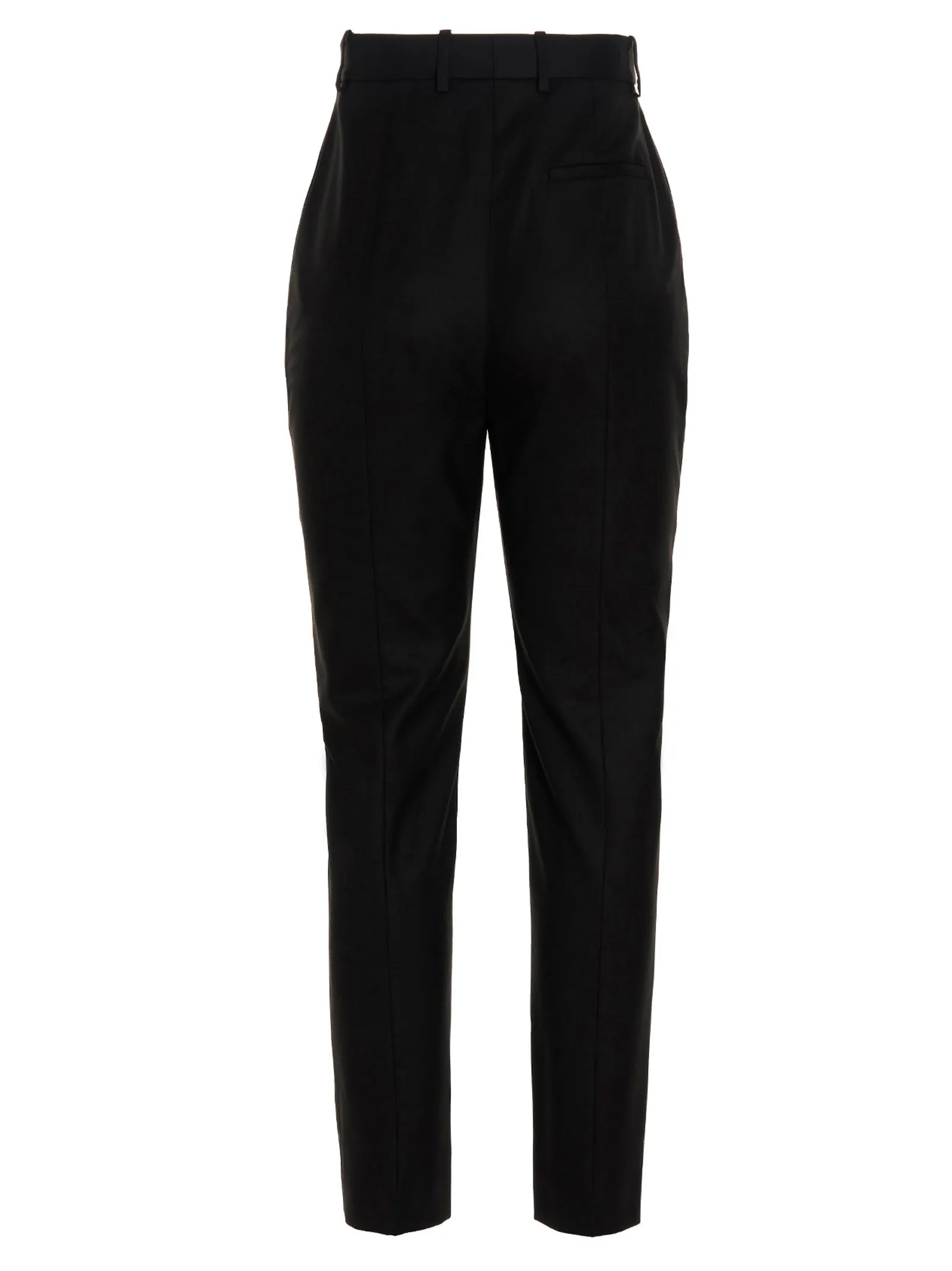 Alexander McQueen High-Waisted Cigarette Trousers