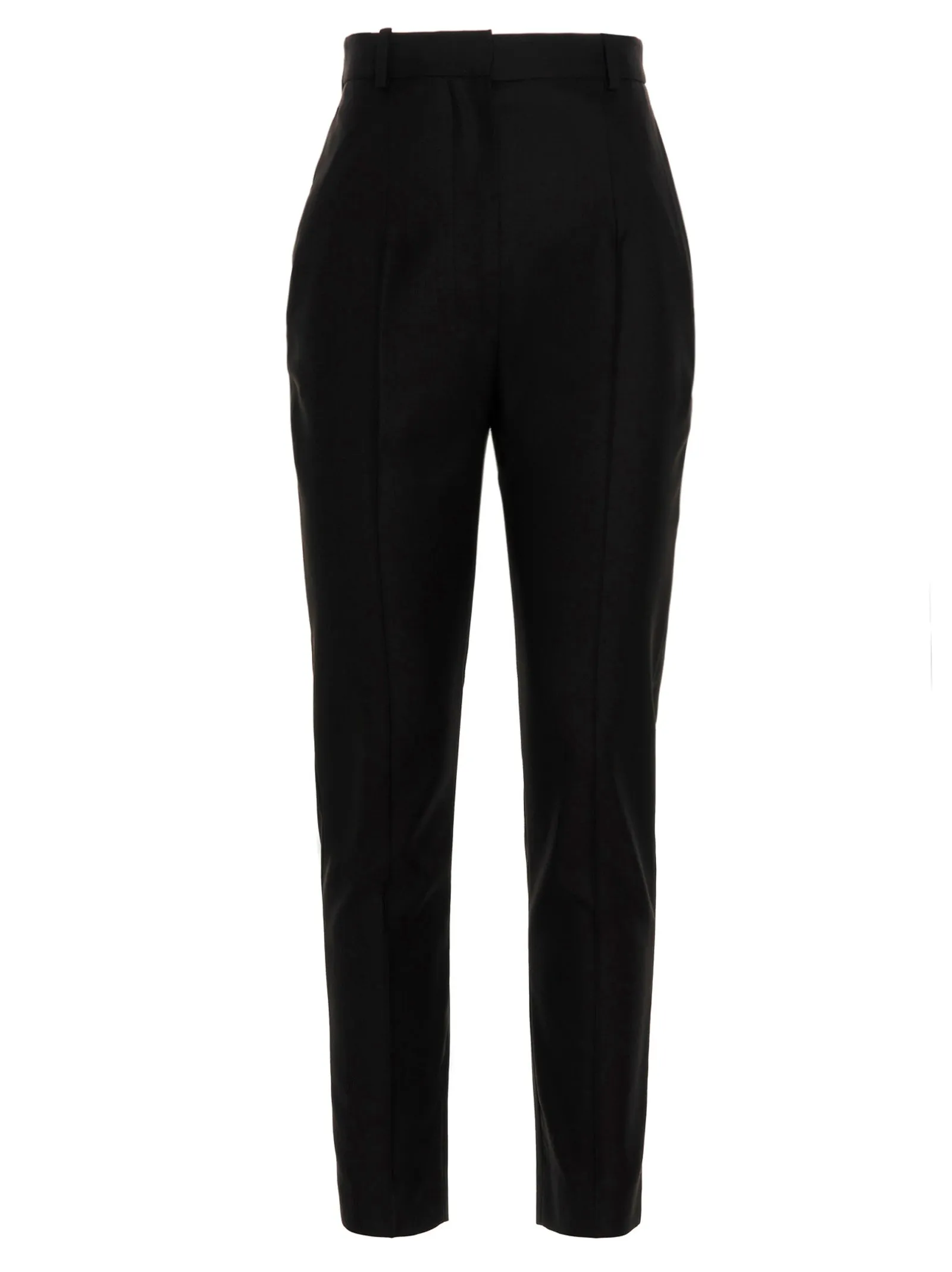 Alexander McQueen High-Waisted Cigarette Trousers