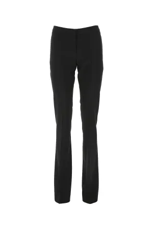 Alexander McQueen High Waisted Straight Leg Trousers