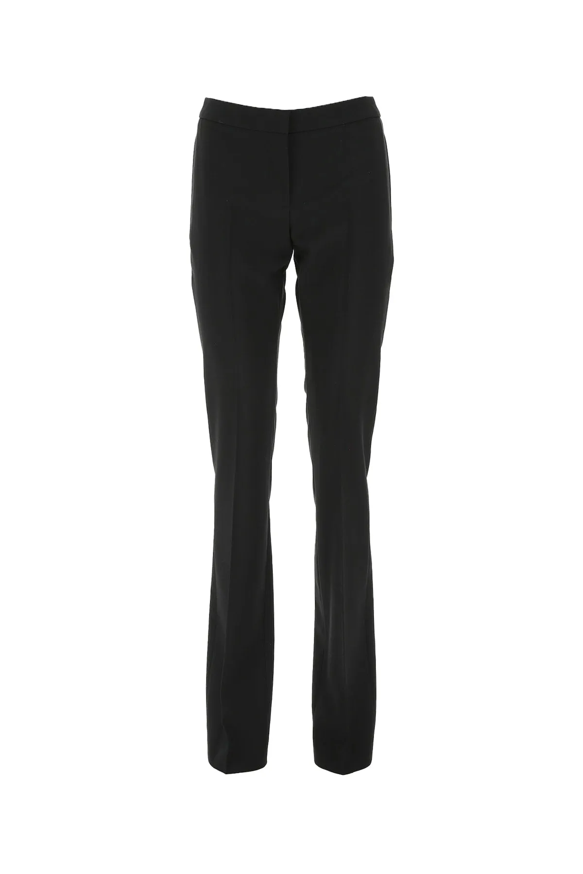 Alexander McQueen High Waisted Straight Leg Trousers