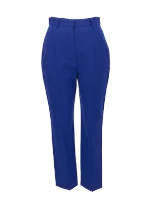 Alexander McQueen Hight Waist Cropped Trousers