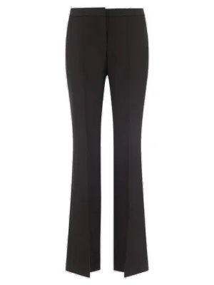 Alexander McQueen Mid-Rise Straight Leg Trousers