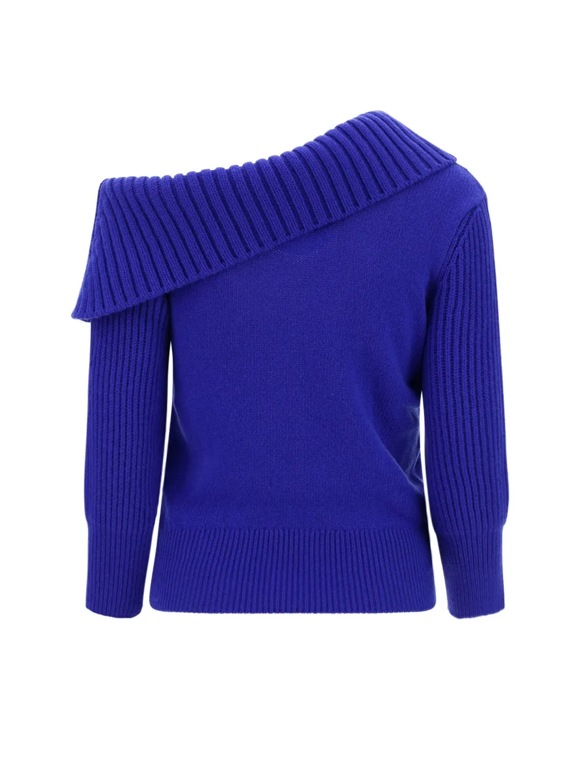 Alexander McQueen One-Shoulder Knit Jumper