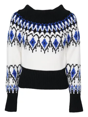 Alexander McQueen Pattern Intarsia Knit Jumper