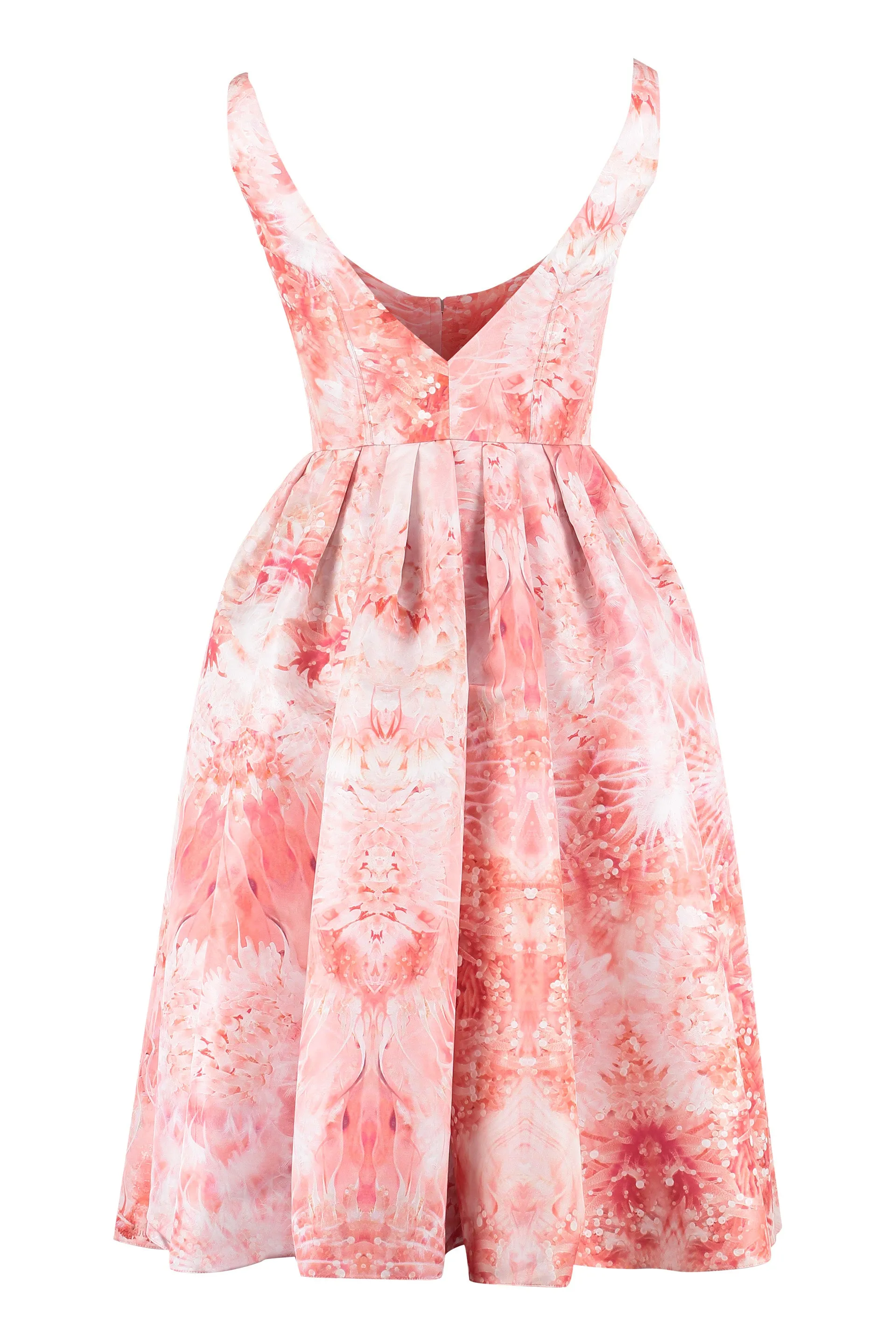 Alexander McQueen Pleated Sleeveless Dress