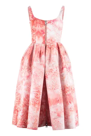 Alexander McQueen Pleated Sleeveless Dress