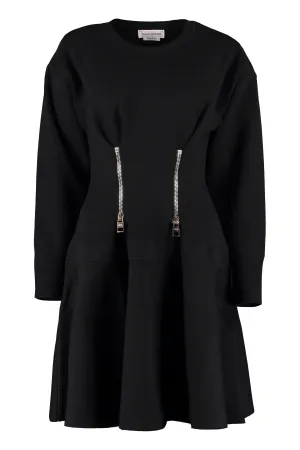 Alexander McQueen Zip Mini Dress