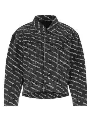 Alexander Wang All Over Logo Print Jacket