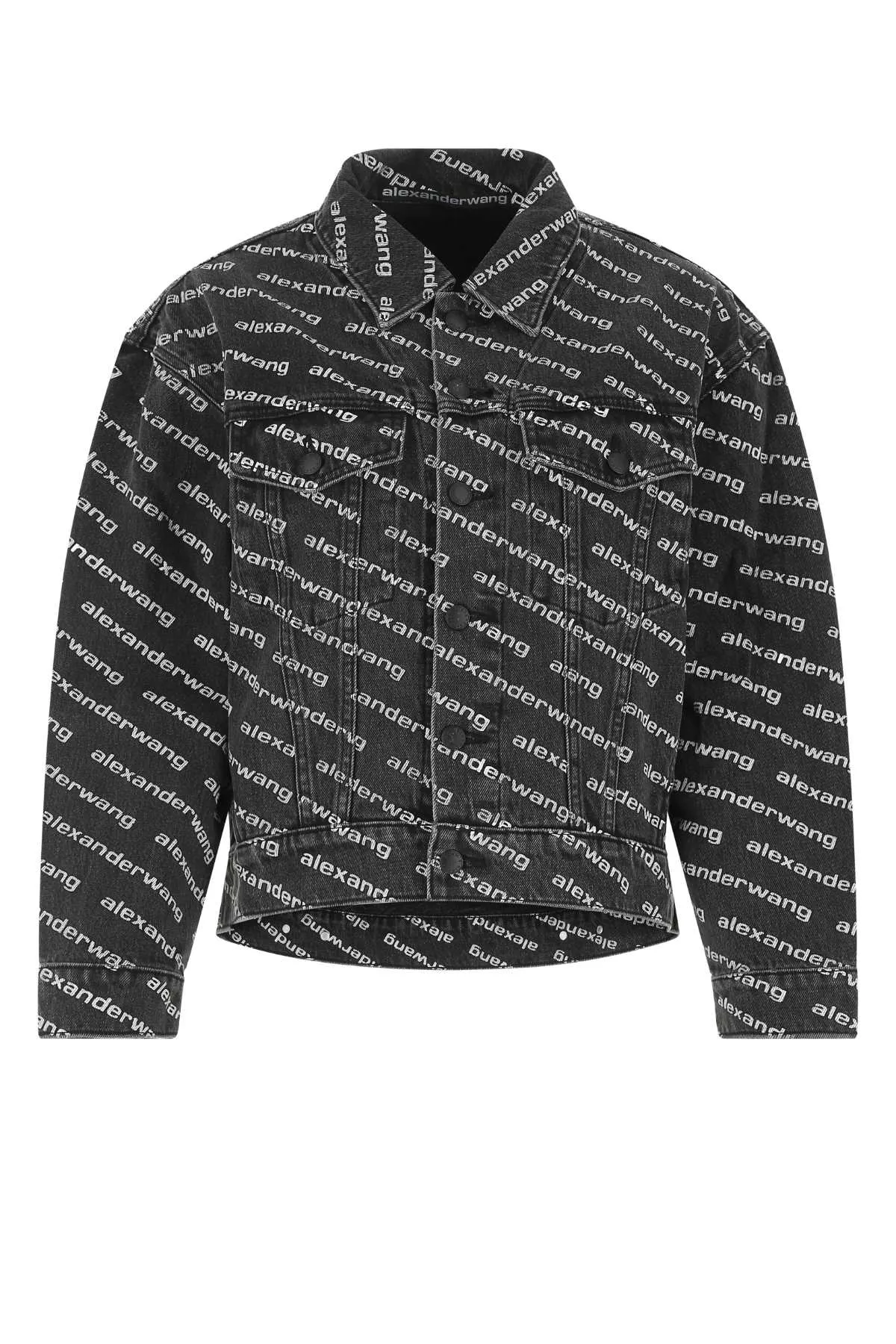 Alexander Wang All Over Logo Print Jacket
