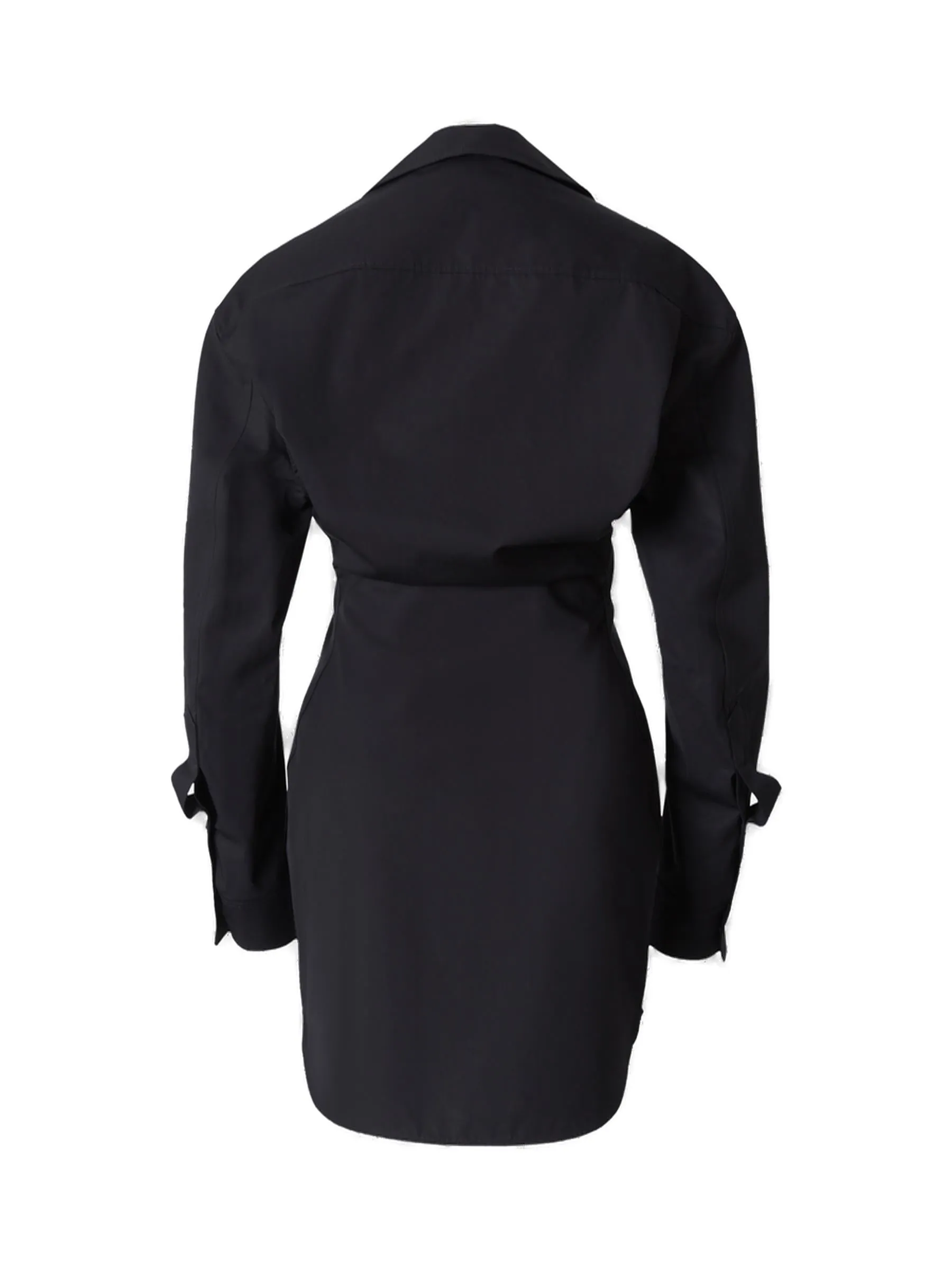 Alexander Wang Fitted Buttoned Mini Shirt Dress