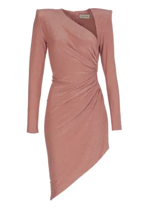 Alexandre Vauthier Drape Detailed Asymmetric Dress