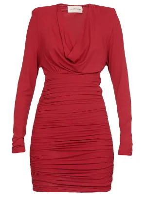 Alexandre Vauthier Fitted Jersey Dress