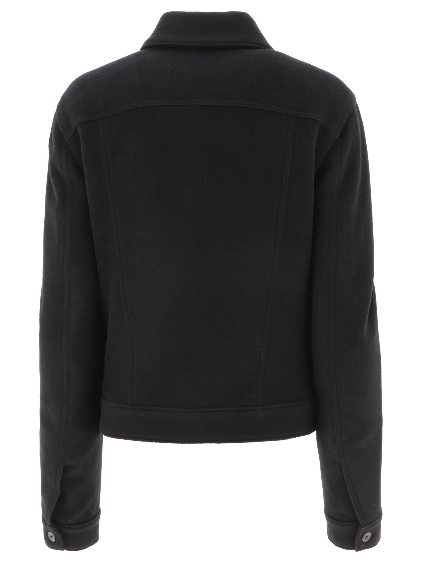Ann Demeulemeester Draped Trucker Jacket