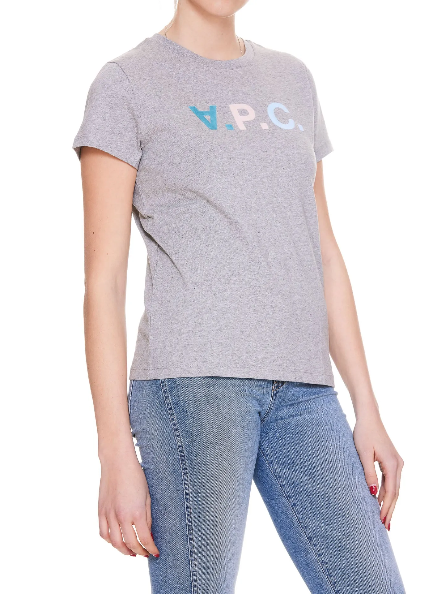 A.P.C. Logo Print Crewneck T-Shirt
