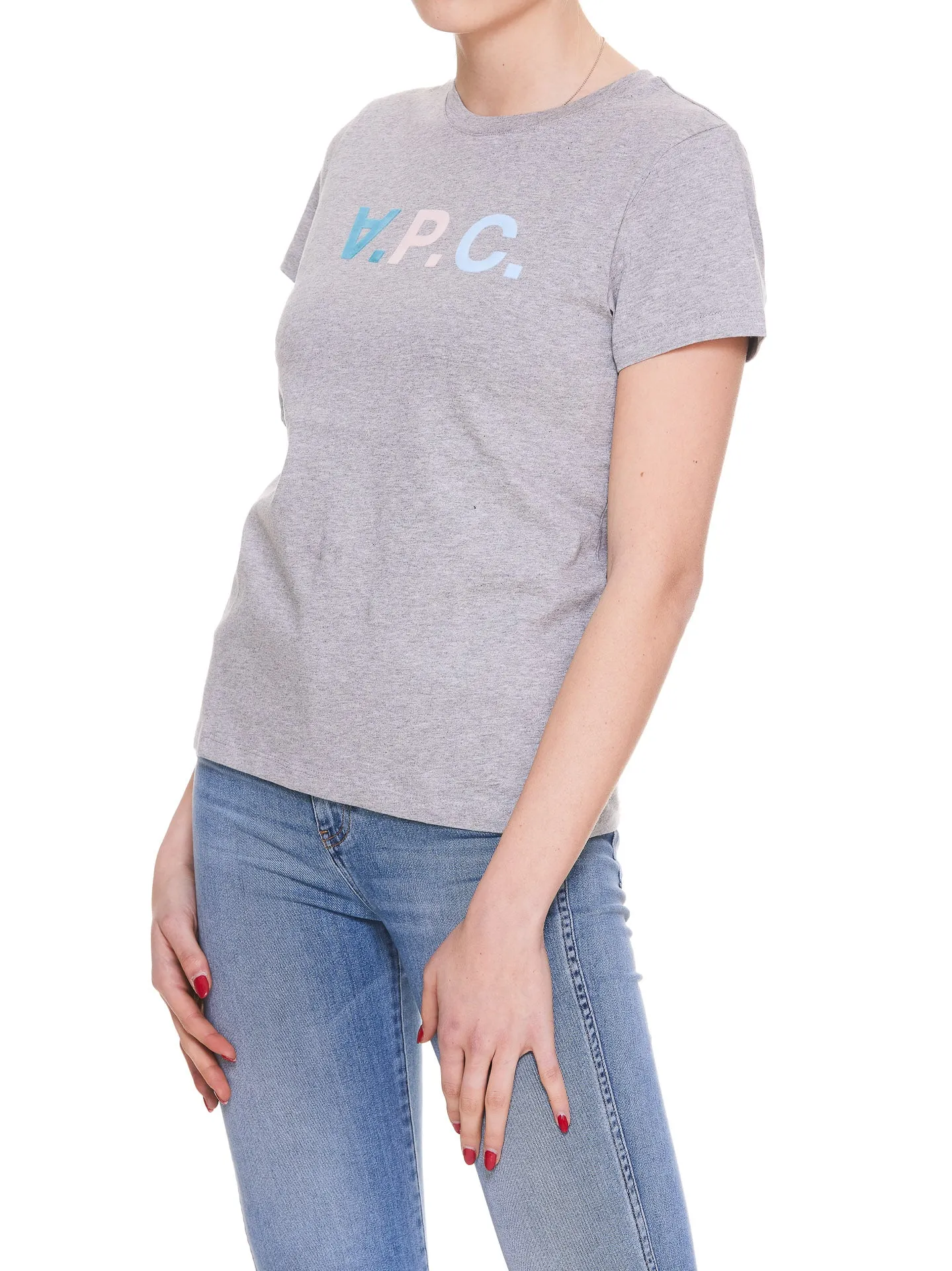 A.P.C. Logo Print Crewneck T-Shirt