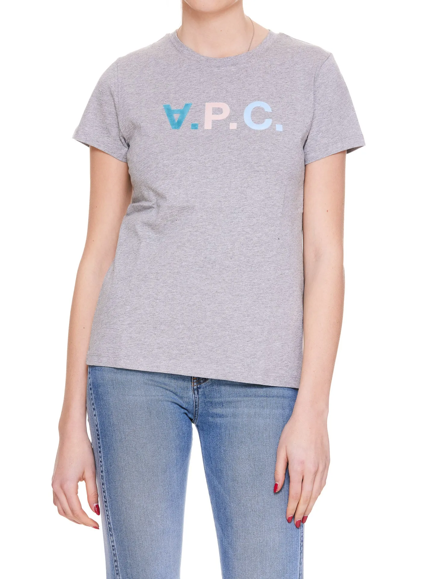 A.P.C. Logo Print Crewneck T-Shirt