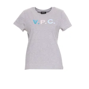 A.P.C. Logo Print Crewneck T-Shirt