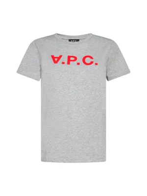 A.P.C. Logo Printed Crewneck T-Shirt