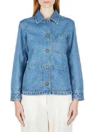 A.P.C. Silvana Pocket Patch Denim Jacket