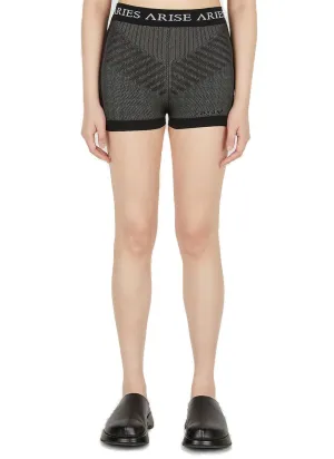 Aries Base Layer Logo Waistband Shorts