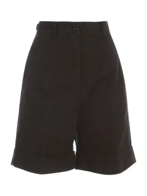 Aspesi High-Rise Bermuda Shorts