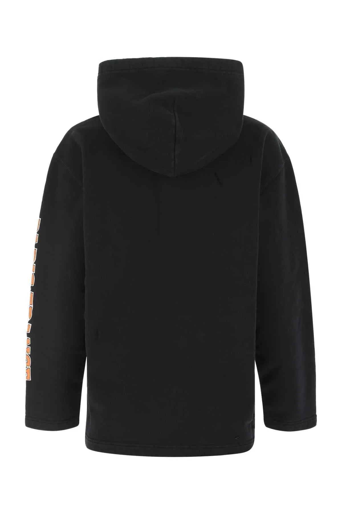 Balenciaga Distressed Logo Printed Hoodie