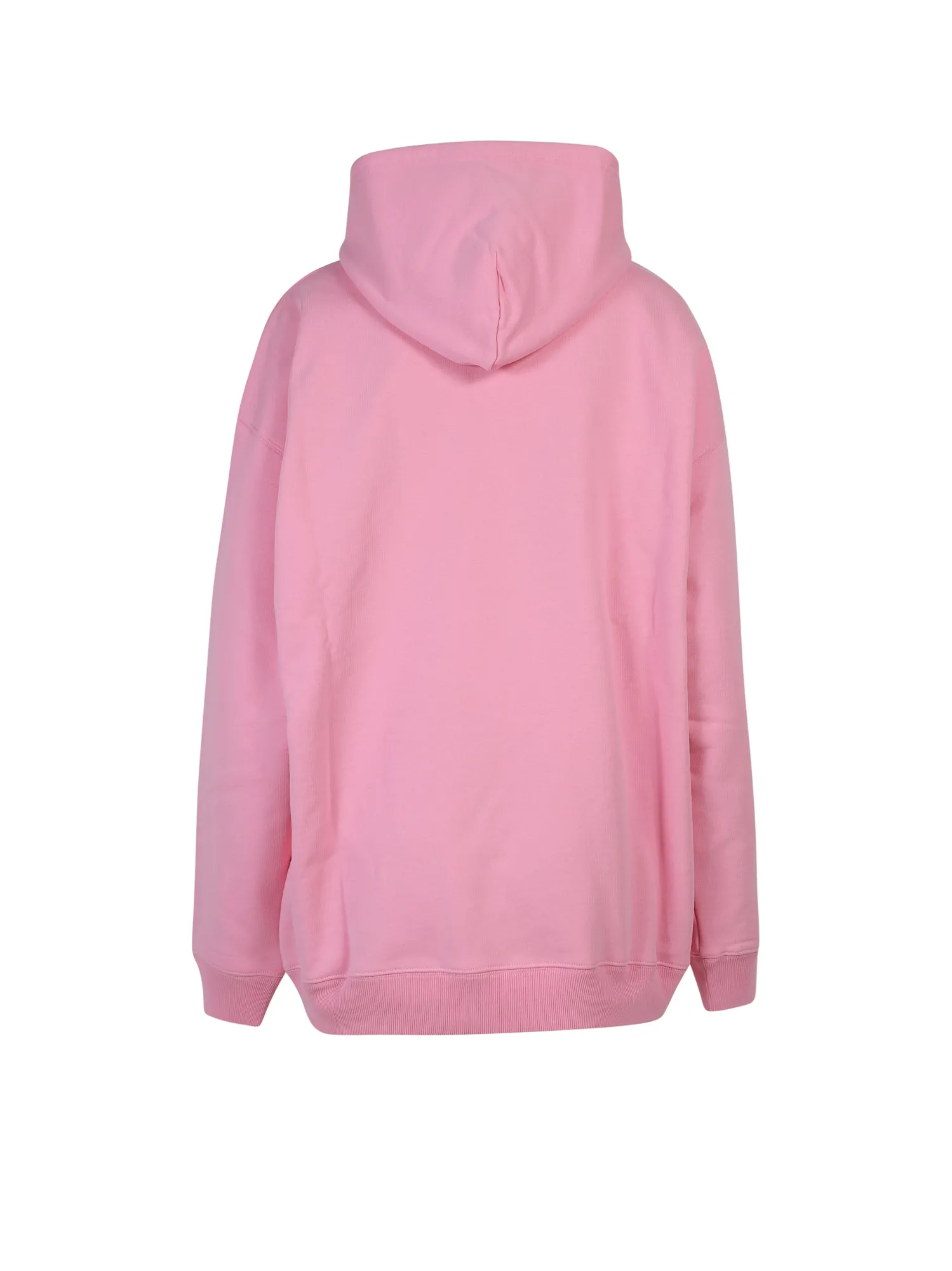 Balenciaga Logo Embroidered Drawstring Hoodie
