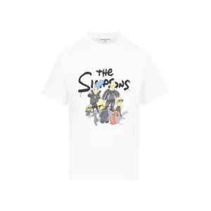 Balenciaga The Simpsons Print Crewneck T-Shirt