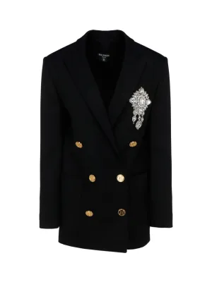 Balmain Jewel Badge Double-Breasted Jacket