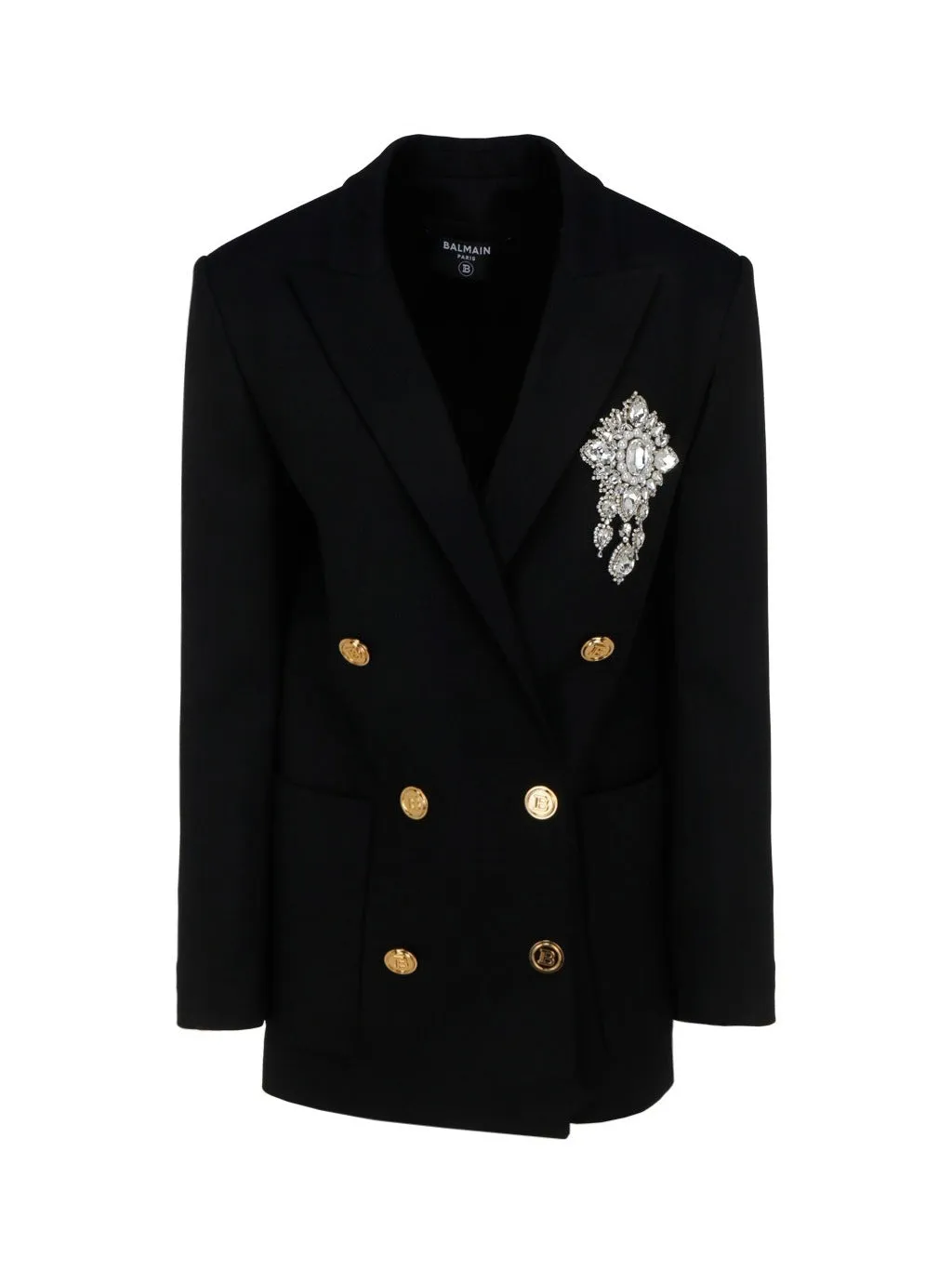 Balmain Jewel Badge Double-Breasted Jacket