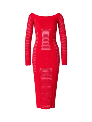 Balmain Long-Sleeved Knit Dress
