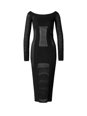 Balmain Long-Sleeved Knit Dress