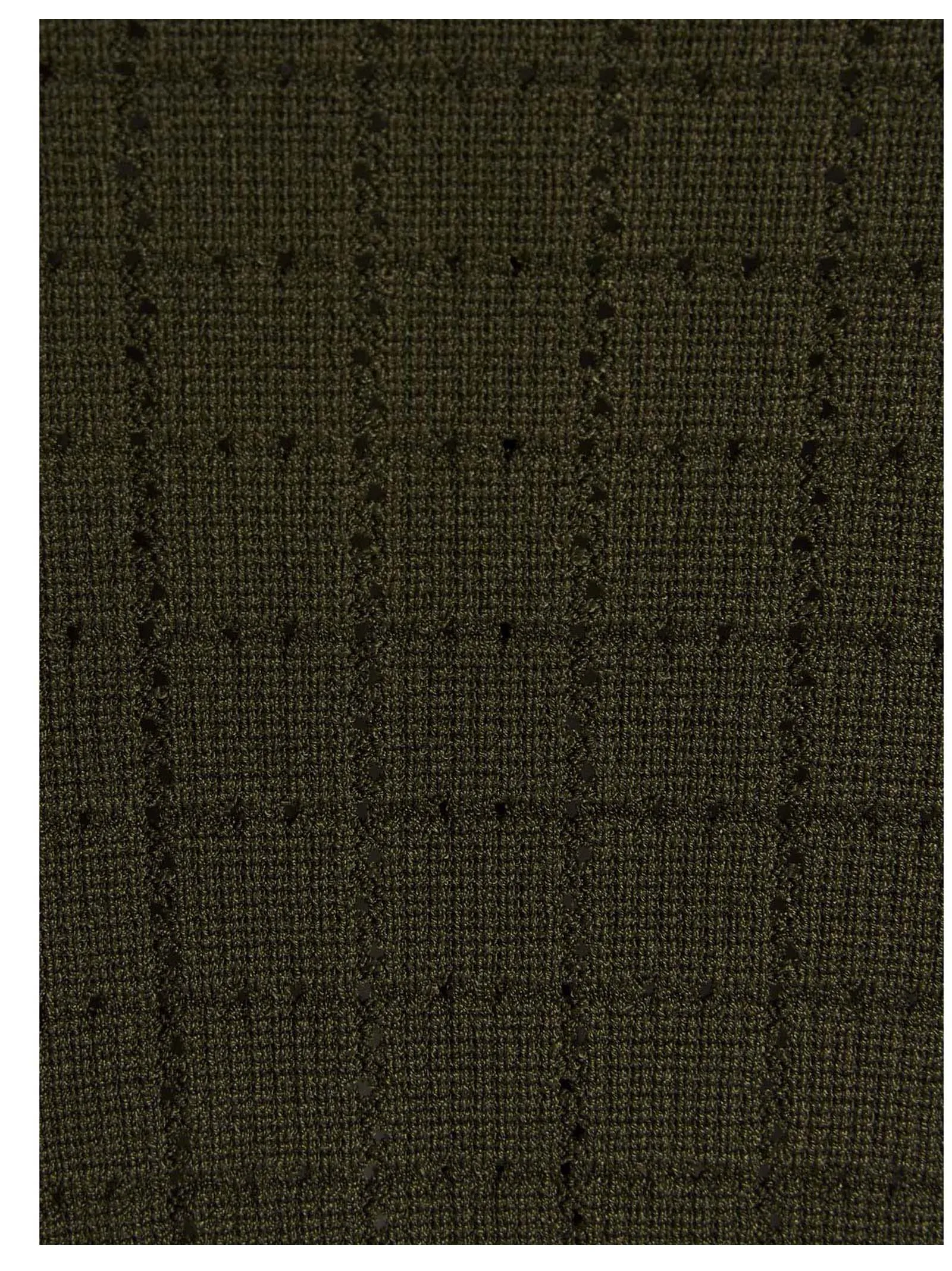 Balmain Zip-Up Knitted Mini Skirt