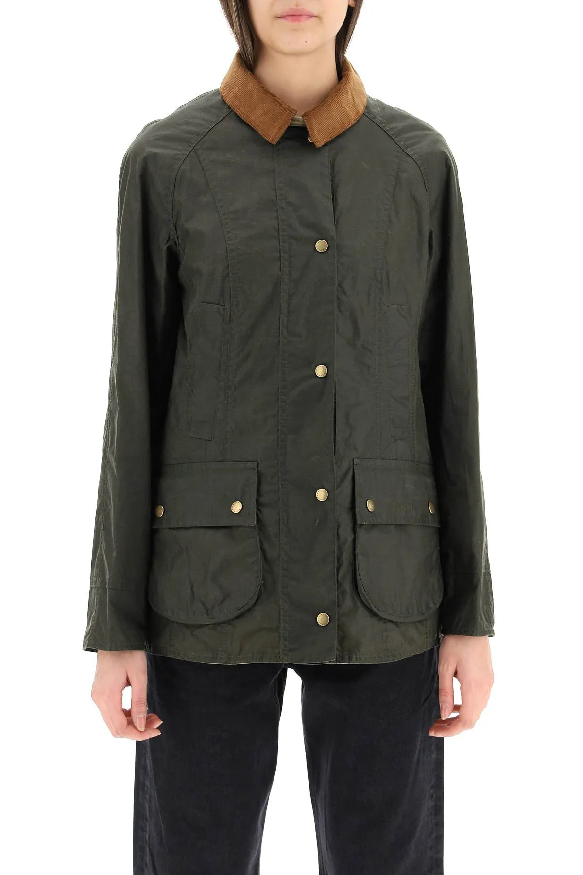Barbour Buttoned Long-Sleeved Jacket