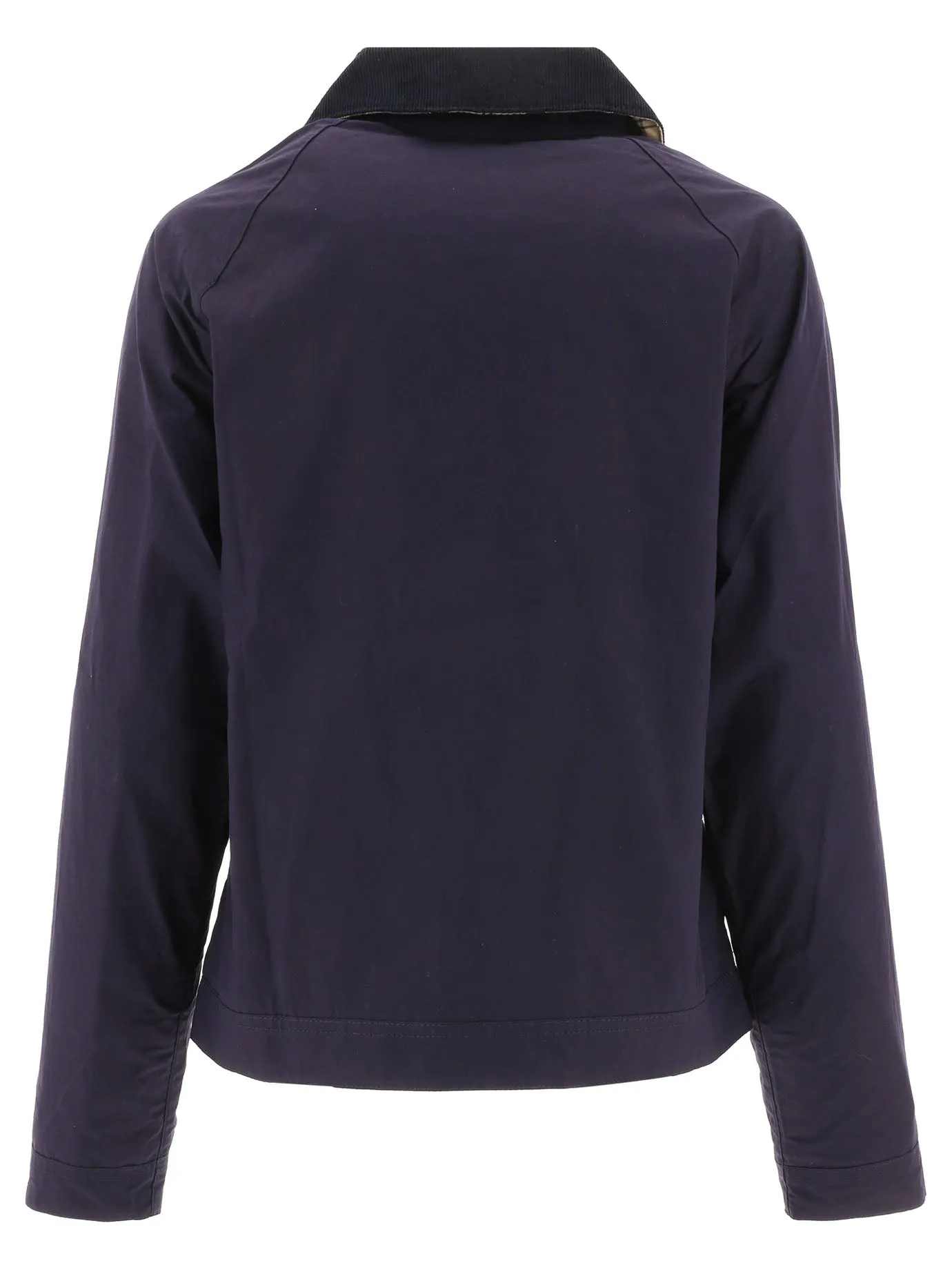 Barbour Logo Embroidered Zipped Jacket