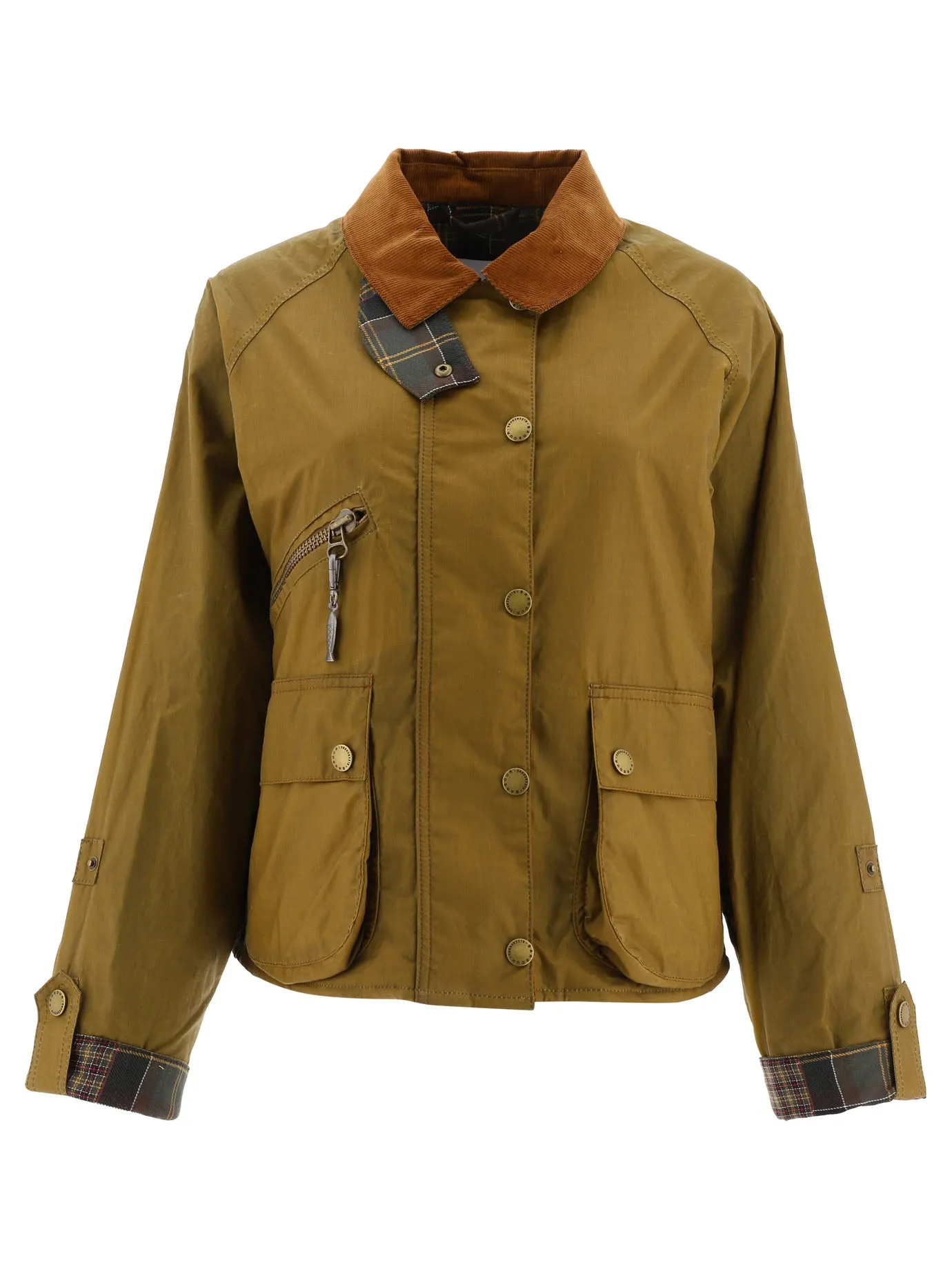 Barbour X Alexa Chung Zip-Up Long Sleeved Jacket